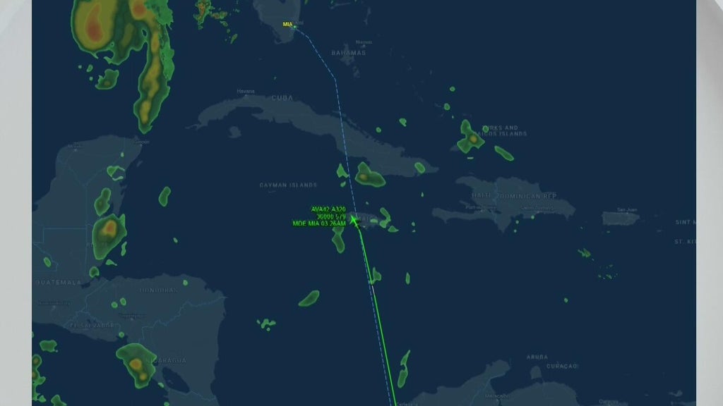Avianca flight diverted to MIA after passengers, crew injured by severe turbulence — CBS Miami, Boca Raton Community news