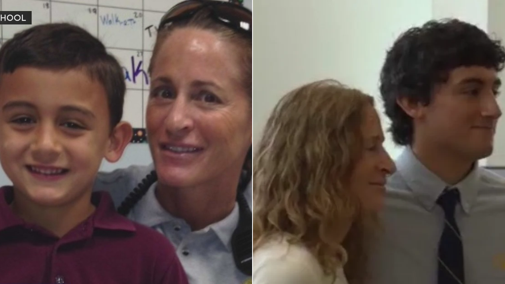 Miami-Dade firefighter meets teen she saved 15 years ago, who now hopes to become a firefighter — CBS Miami, Boca Raton Schools news