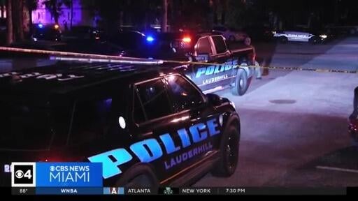 Grieving loved one speaks out after 2 people killed in overnight shooting at Lauderhill apartment — CBS Miami, Boca Raton Community news