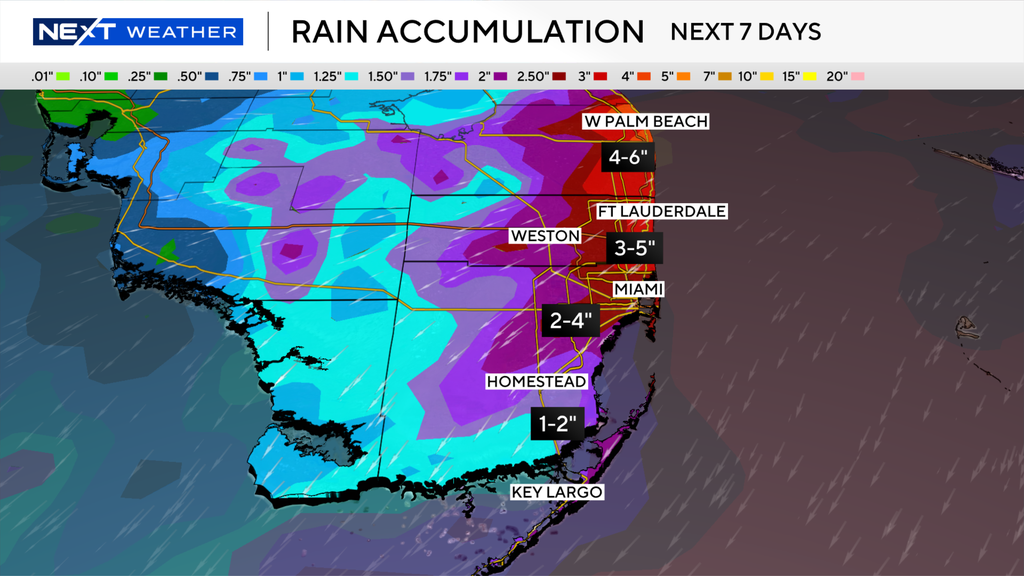 South Florida stays mostly dry Friday but heavy rain, flooding possible this weekend — CBS Miami, Boca Raton Sports news