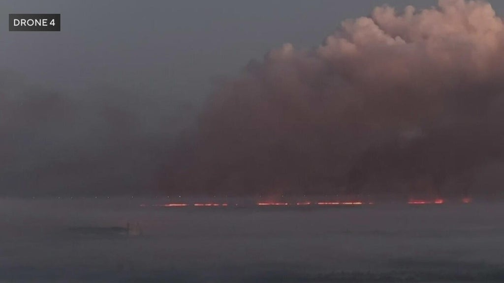 Two wildfires burning near Everglades sends smoke into Miami-Dade, Broward communities leading to air quality concerns — CBS Miami, Boca Raton Health news