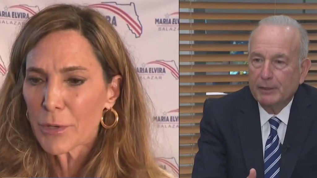 Incumbent Maria Elvira Salazar faces former anchor Eliott Rodriguez for Florida's 27th District race — CBS Miami, Boca Raton Community news