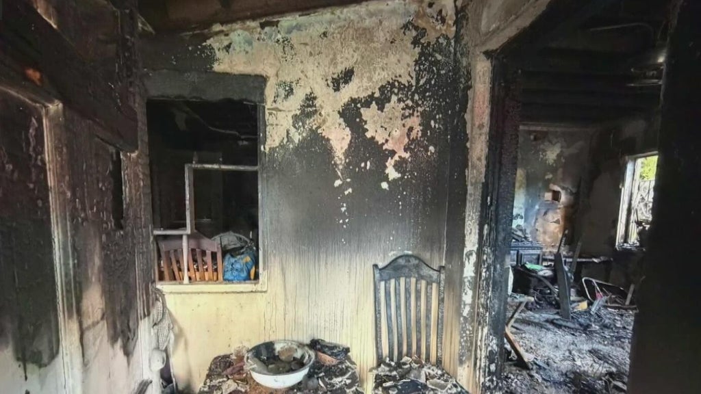 Woman hospitalized after Miami house fire leaves three displaced — CBS Miami, Boca Raton Health news