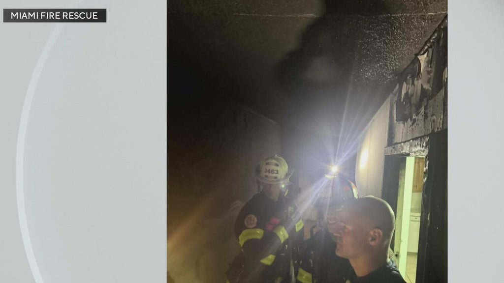 15 displaced after blaze rips through Miami apartment, officials say — Boca Raton Community news