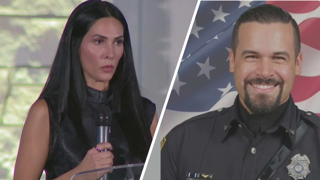 A year after Miami Beach sergeant's death, his widow says faith helps her keep going — Boca Raton Community news