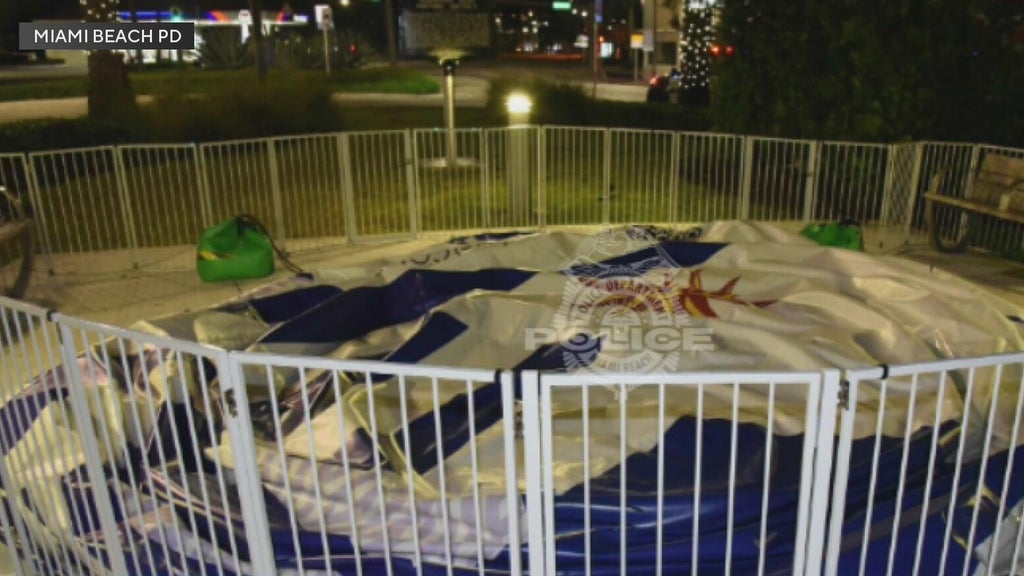 Man accused of slashing large World Cup soccer ball in Miami Beach — CBS Miami, Boca Raton Sports news