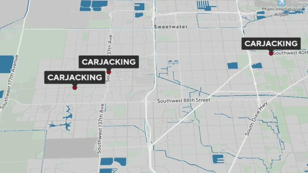 Man accused of a series of Miami carjackings leaving at least 3 injured — CBS Miami, Boca Raton Community news