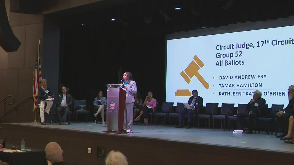 Broward candidates push voters in Pompano Beach ahead of primary elections — CBS Miami, Boca Raton Community news