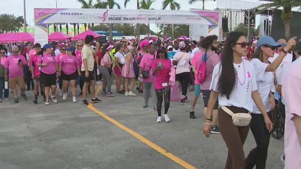 Countdown to Susan G Komen More Than Pink Walk is underway — CBS Miami, Boca Raton Community news