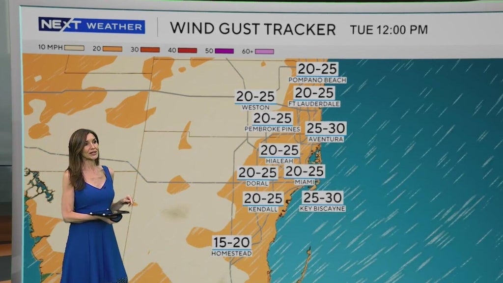 Windy, drier week ahead of taste of fall South Florida style — CBS Miami, Boca Raton Community news