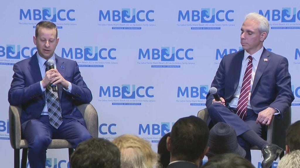 Scott Singer and Jared Moskowitz meet for second congressional forum in Miami Beach — Boca Raton Community news