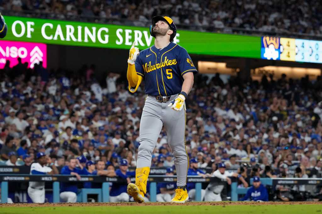 Brewers sweep Dodgers in NLCS, head to first World Series since 1982 — WPBF Sports Palm Beach