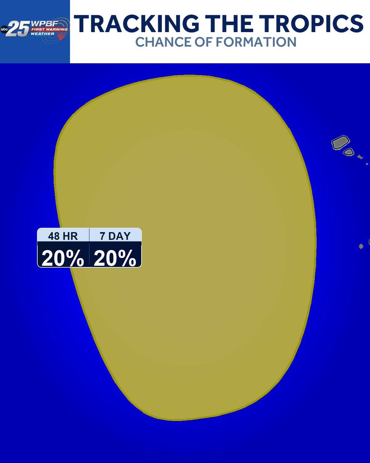 National Hurricane Center tracks low-pressure system near Cabo Verde Islands — WPBF West Palm Beach