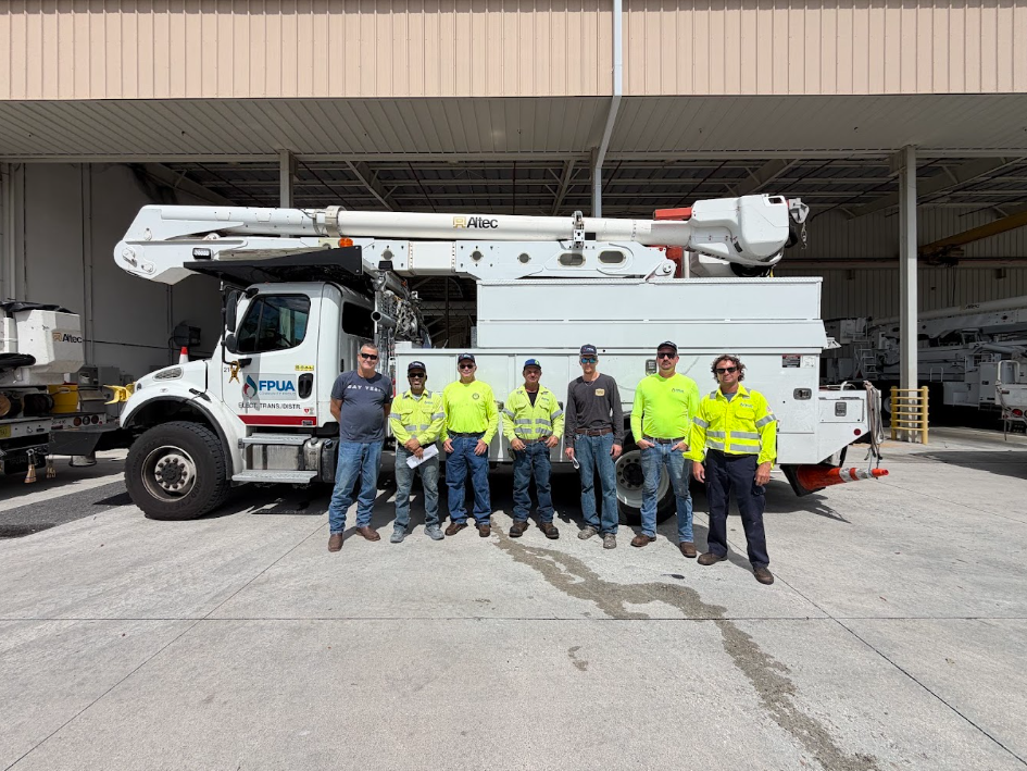 Fort Pierce utility crews assist Panhandle recovery after Hurricane Isaias — WPBF West Palm Beach