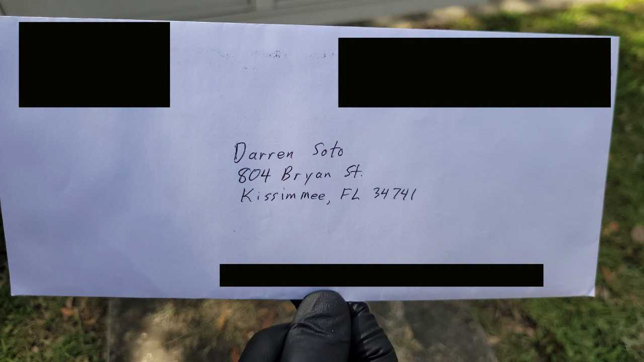 Envelope with suspicious substance intercepted at Kissimmee office of US Rep. Darren Soto — WPBF West Palm Beach