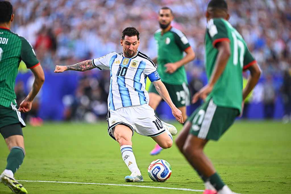 Lionel Messi ties men's World Cup goals record with hat trick — WPBF Sports Palm Beach