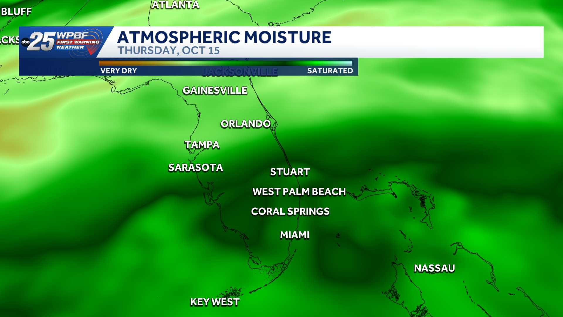 Heavy rain, windy conditions expected in South Florida this weekend — WPBF West Palm Beach