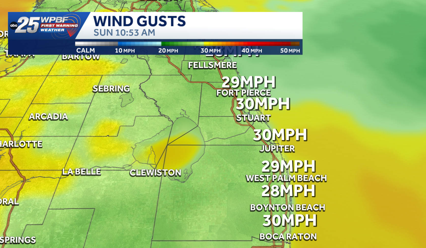 Strong winds, dangerous surf hit Treasure Coast, Palm Beaches — WPBF West Palm Beach, Boca Raton Community news