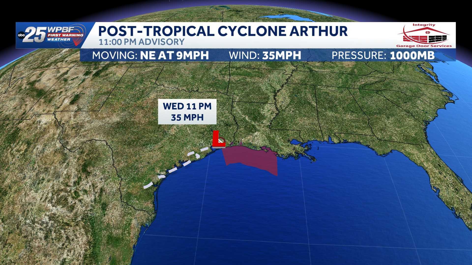 Tropical Storm Arthur downgraded but still threatens southeast U.S. with flooding — WPBF West Palm Beach