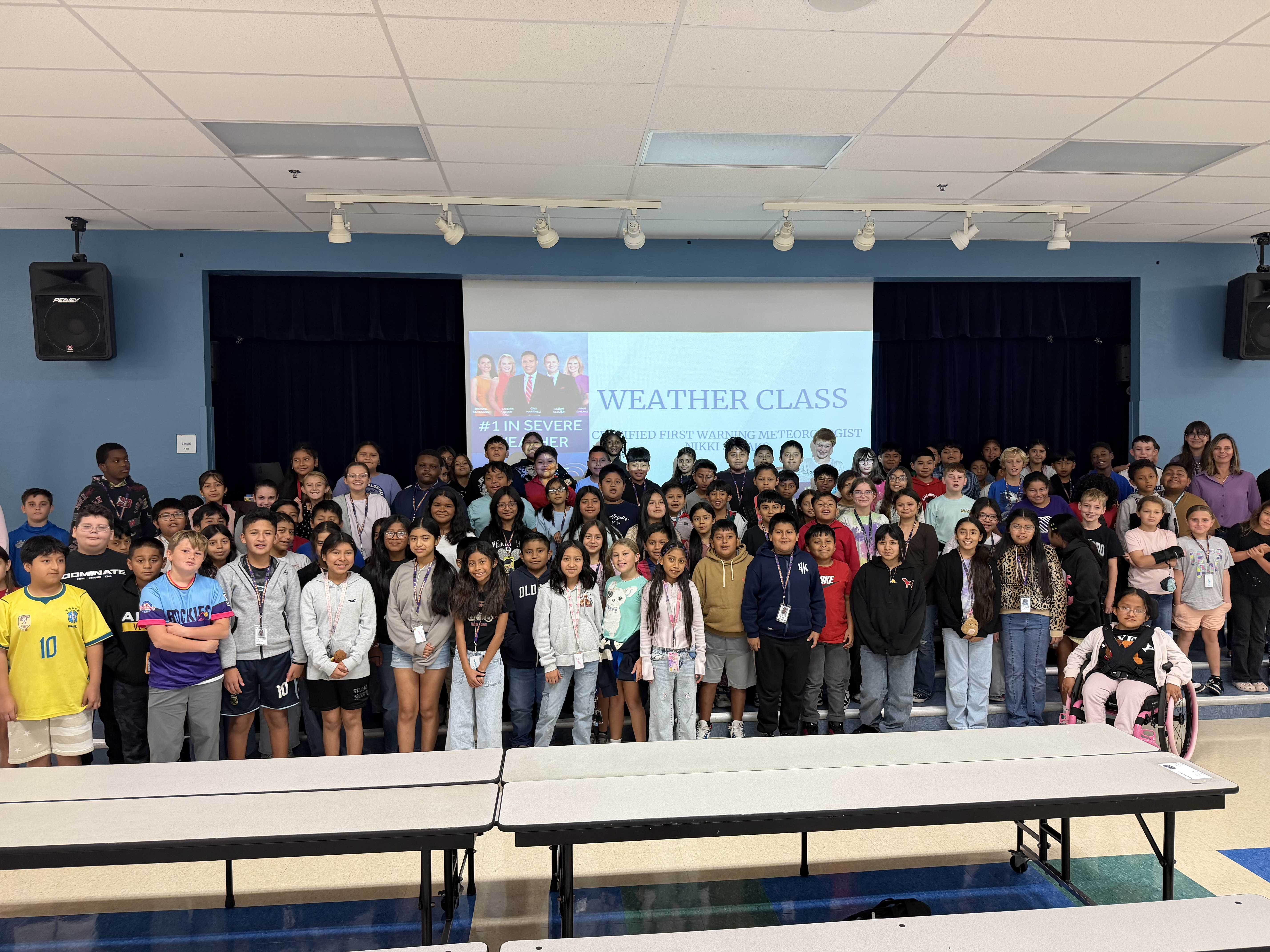Meteorologist Nikki Sheaks takes Weather Class to Port Salerno Elementary — WPBF West Palm Beach