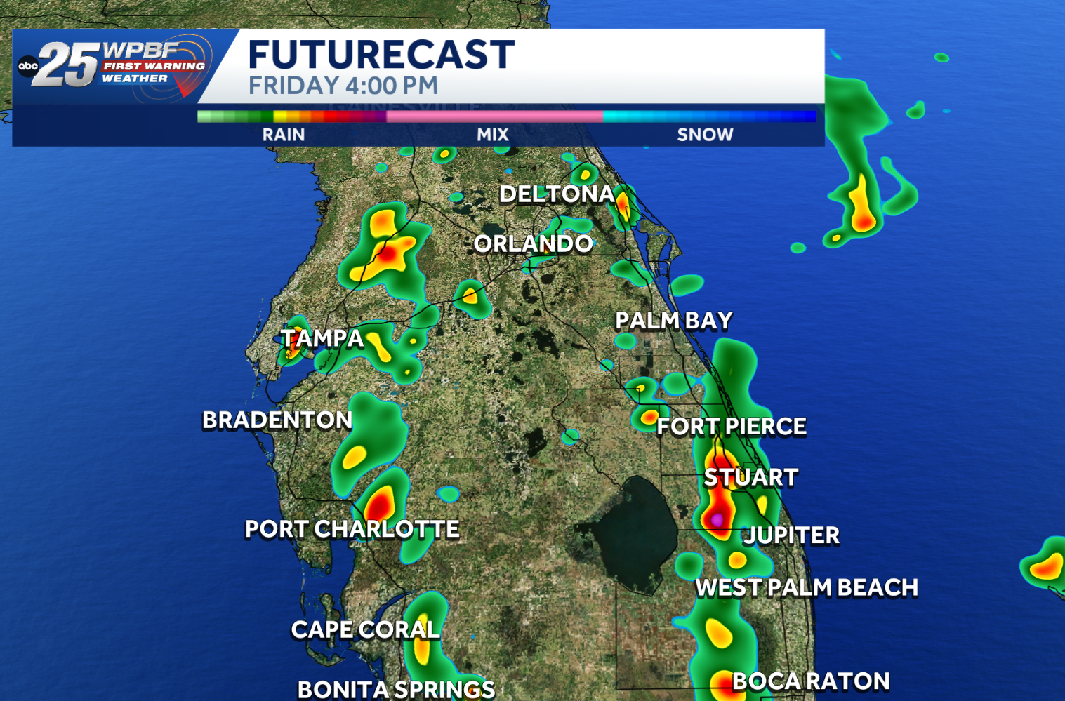 Cold front brings scattered storms to South Florida Saturday — WPBF West Palm Beach, Boca Raton Community news