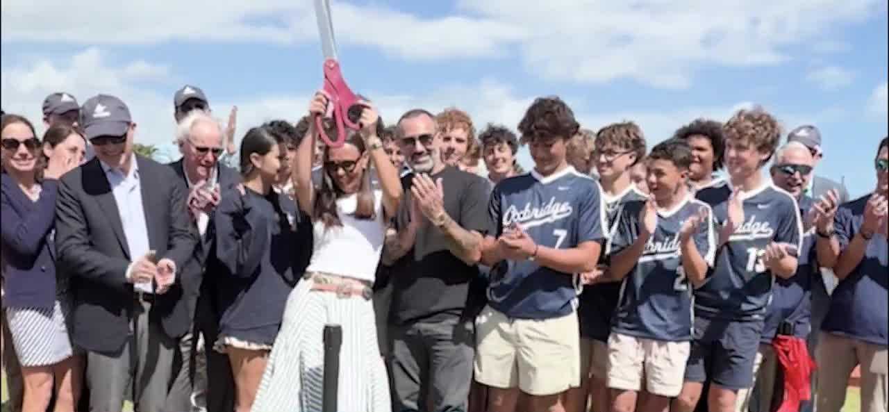 Oxbridge Academy celebrates new baseball stadium with ribbon-cutting ceremony — WPBF Sports Palm Beach, Boca Raton Schools news