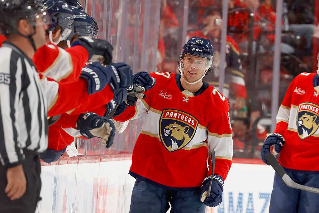 Verhaeghe, Bennett each get hat tricks, Panthers roll past Kraken — WPBF Sports Palm Beach