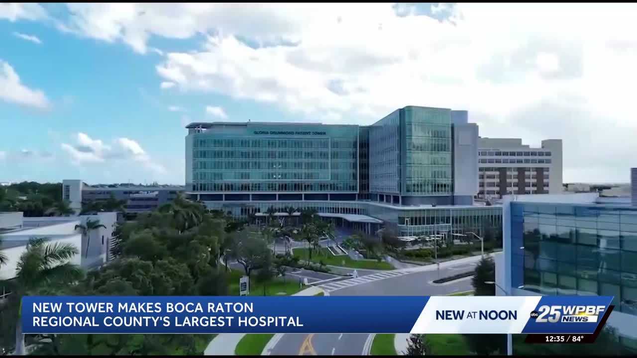 Boca Raton Regional's new 8-story patient tower increases specialized care access — WPBF West Palm Beach, Boca Raton Health news