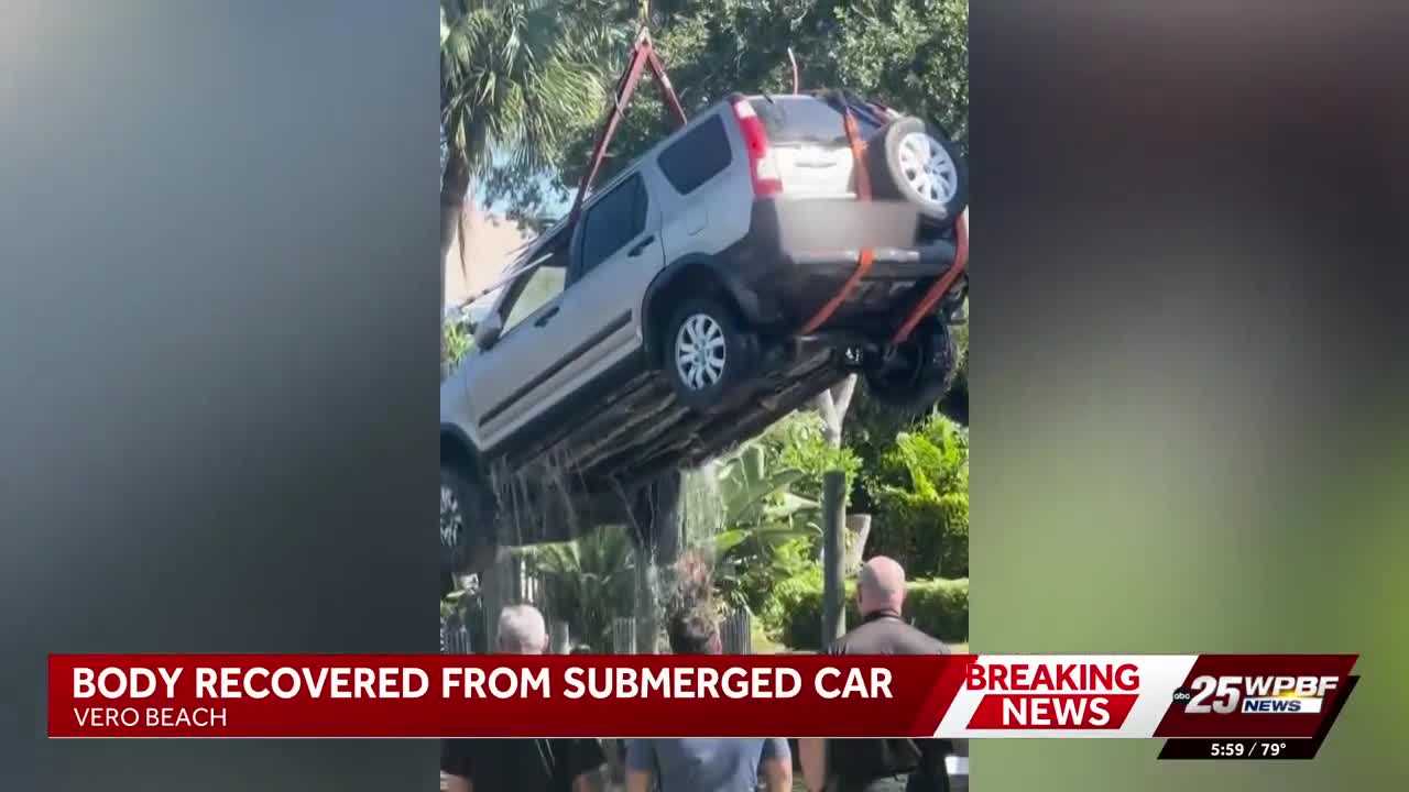 Vero Beach man found dead in car pulled from Indian River Lagoon — WPBF West Palm Beach, Boca Raton Community news