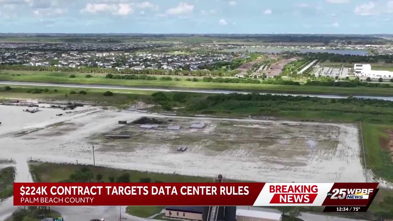 Palm Beach County seeks more options for data center consultant and bringing on resident task force — WPBF West Palm Beach, Boca Raton Technology news