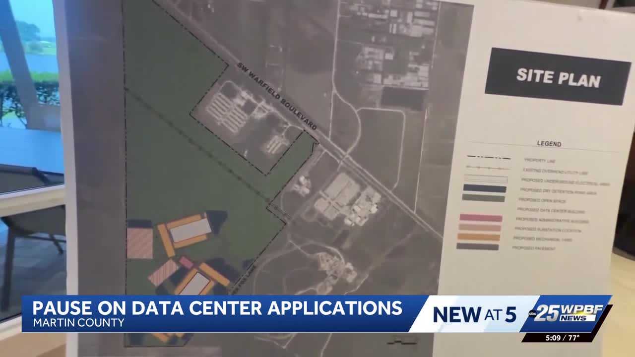 Martin County commissioners approve one-year pause on large-scale data center applications — Boca Raton Technology news