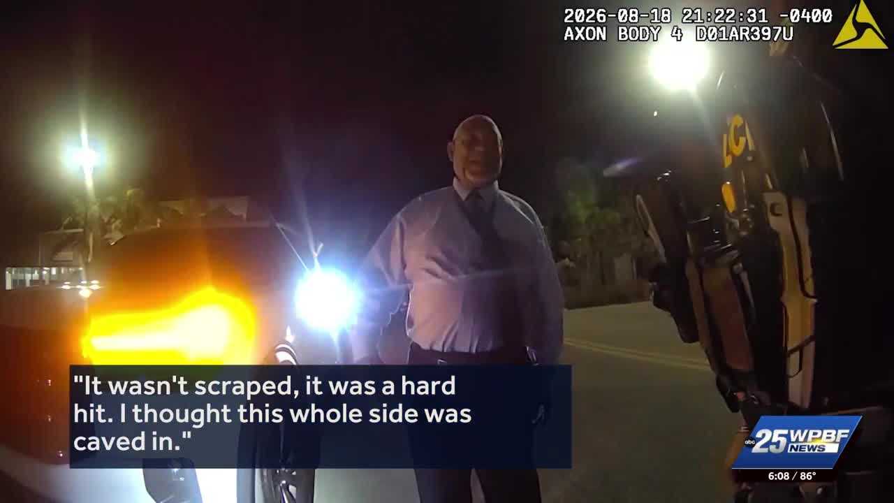EXCLUSIVE: Bodycam reveals Riviera Beach city manager's account of hit-and-run as council meeting collapses — WPBF West Palm Beach, Boca Raton Community news