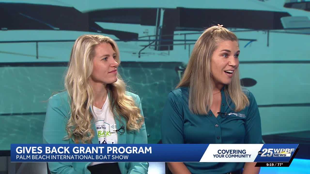 Palm Beach International Boat Show opens grant applications for local give back program — WPBF West Palm Beach, Boca Raton Community news
