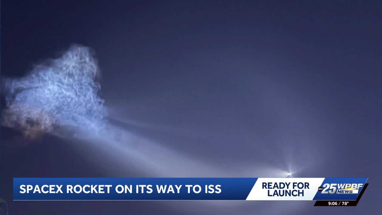 'All eyes in the sky': SpaceX rocket launch creates jellyfish-like cloud over Florida — WPBF West Palm Beach, Boca Raton Community news
