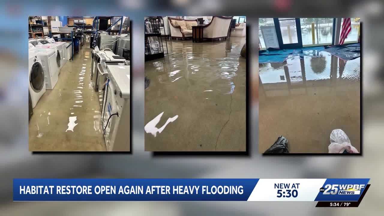 Riviera Beach Habitat for Humanity store reopens after flooding — WPBF West Palm Beach, Boca Raton Business news