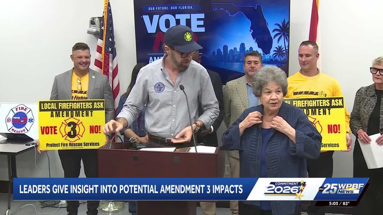Florida officials discuss Amendment 3’s impact on property taxes and local services — WPBF West Palm Beach, Boca Raton Real Estate news