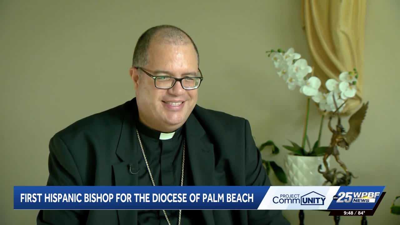 Palm Beach's first Hispanic bishop on identity and faith — WPBF West Palm Beach, Boca Raton Community news