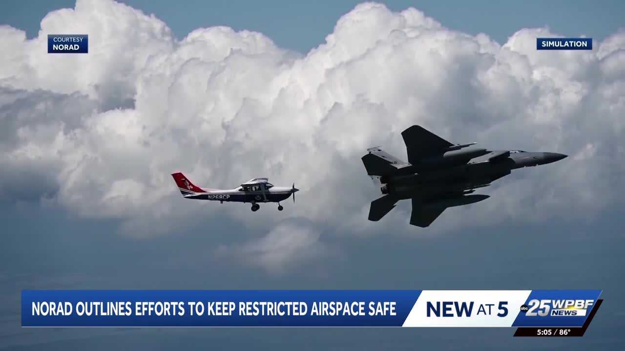 More than 60 aircraft intercepted over Mar-a-Lago since last year, NORAD says — WPBF West Palm Beach, Boca Raton Community news