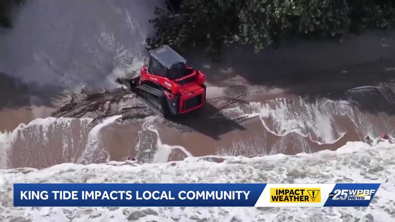 King tide flooding and erosion impact South Florida — Boca Raton Community news